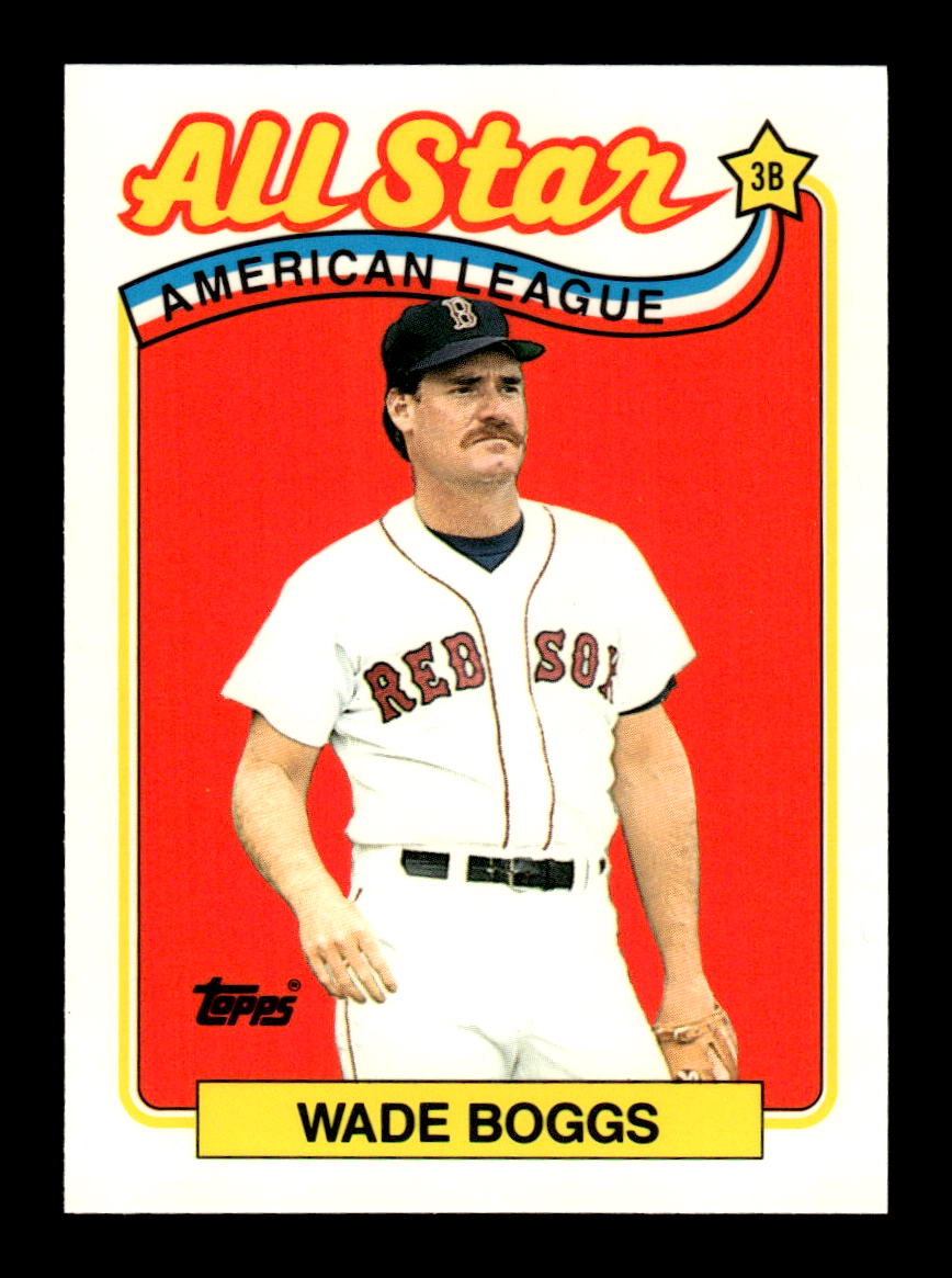 1989 Topps #399 Wade Boggs Tiffany Near Mint or Better HOF-10003479