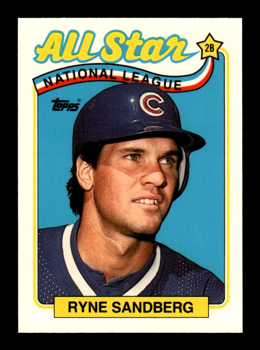 1989 Topps #387 Ryne Sandberg Tiffany Near Mint or Better HOF-10003480