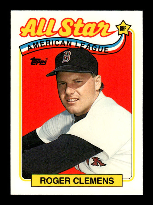 1989 Topps #405 Roger Clemens Tiffany Near Mint or Better HOF-10003488