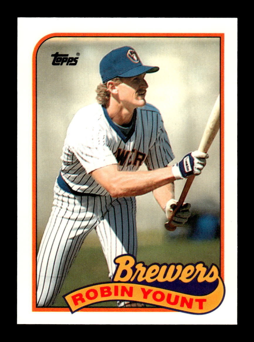1989 Topps #615 Robin Yount Tiffany Near Mint or Better HOF-10003496