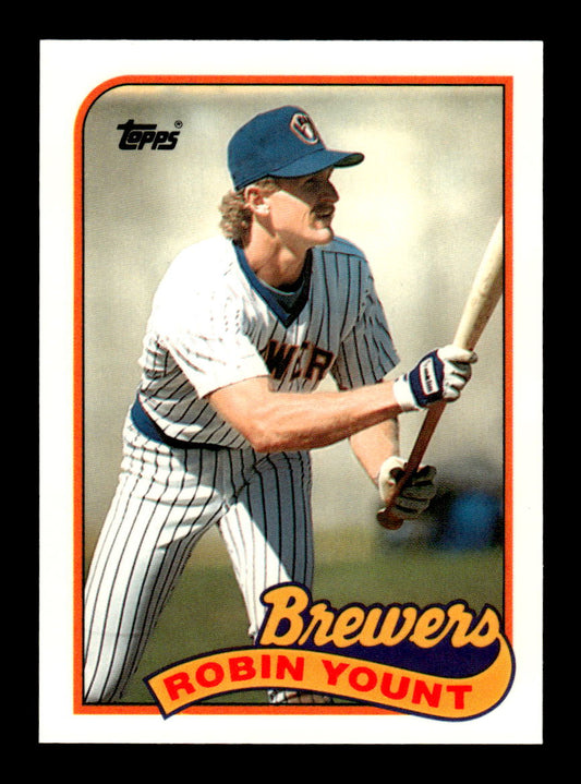 1989 Topps #615 Robin Yount Tiffany Near Mint or Better HOF-10003496