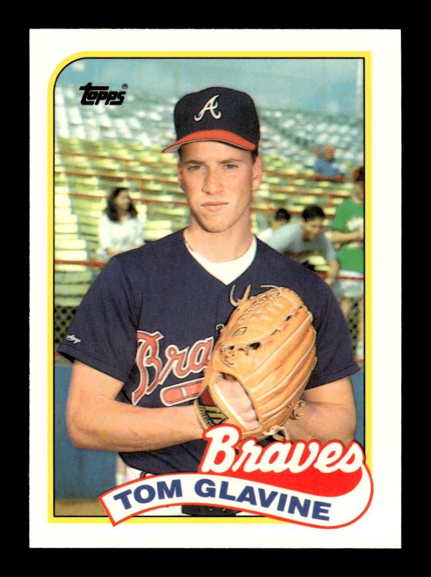 1989 Topps #157 Tom Glavine Tiffany Near Mint or Better HOF-10003498