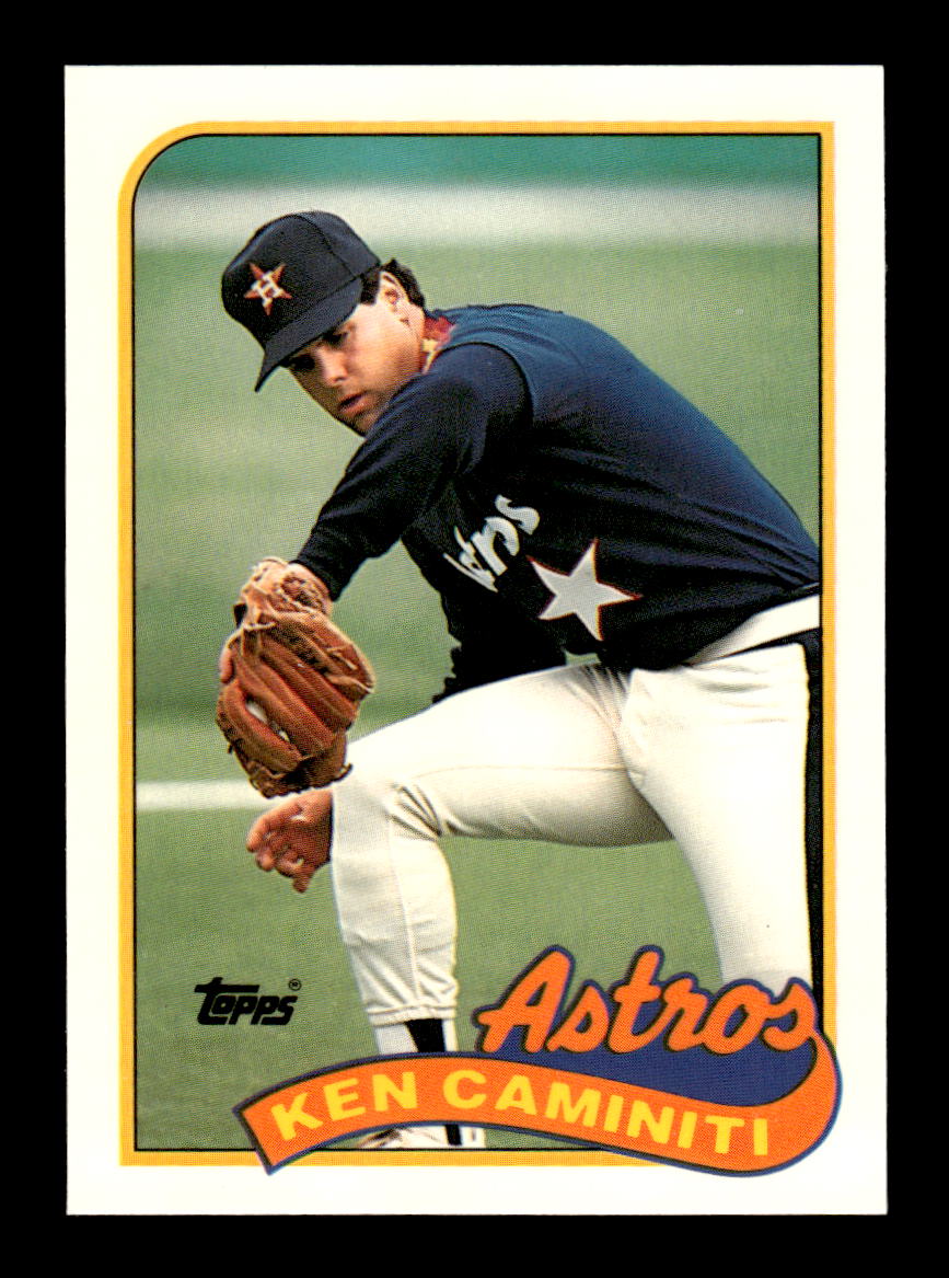 1989 Topps #369 Ken Caminiti Tiffany Near Mint or Better HOF-10003502