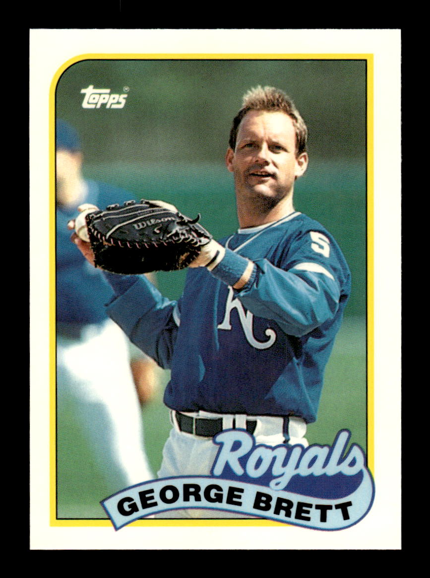 1989 Topps #200 George Brett Tiffany Near Mint or Better HOF-10003504