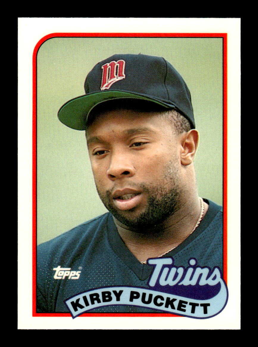 1989 Topps #650 Kirby Puckett Tiffany Near Mint or Better HOF-10003508