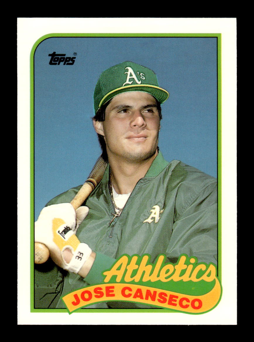 1989 Topps #500 Jose Canseco Tiffany Near Mint or Better HOF-10003511