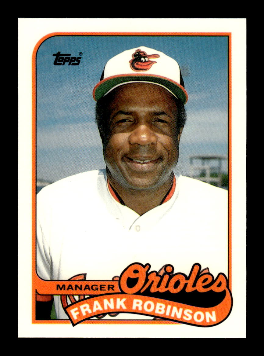 1989 Topps #774 Frank Robinson Tiffany Near Mint or Better HOF-10003512