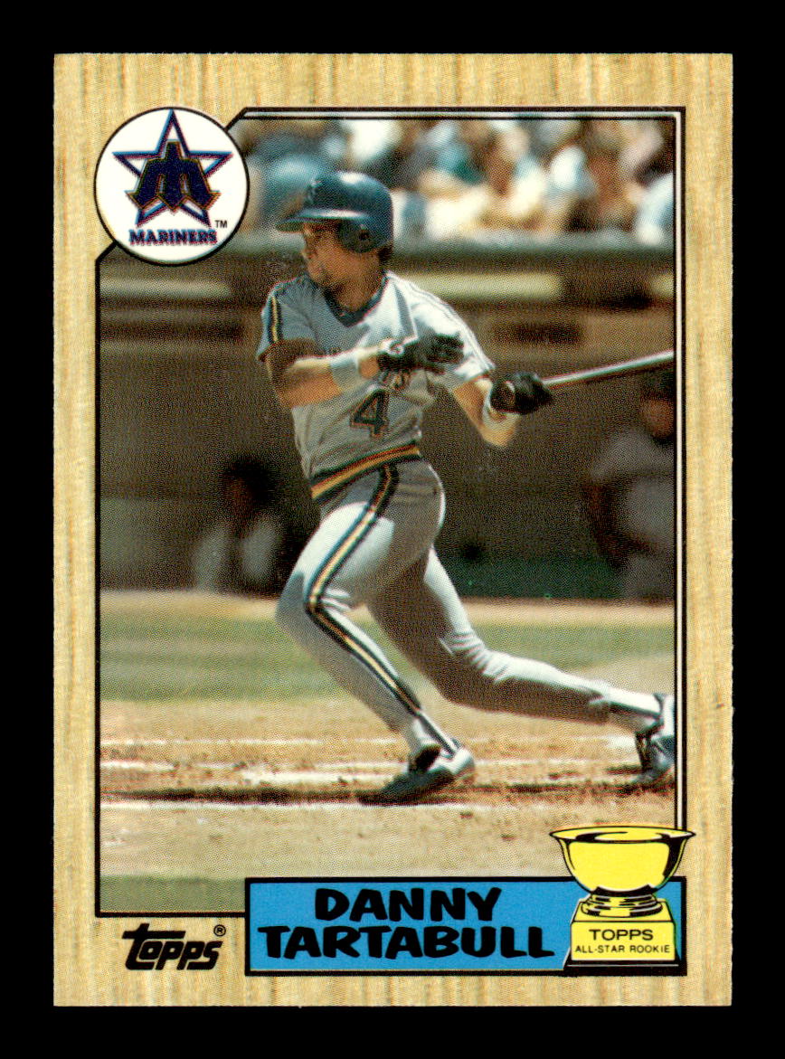 1987 Topps #476 Danny Tartabull Collector's Edition Tiffany NM HOF-10003523