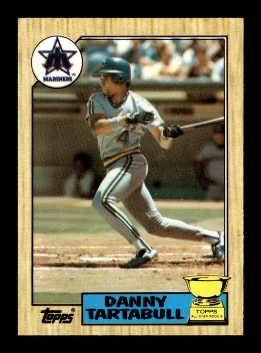 1987 Topps #476 Danny Tartabull Collector's Edition Tiffany NM HOF-10003523