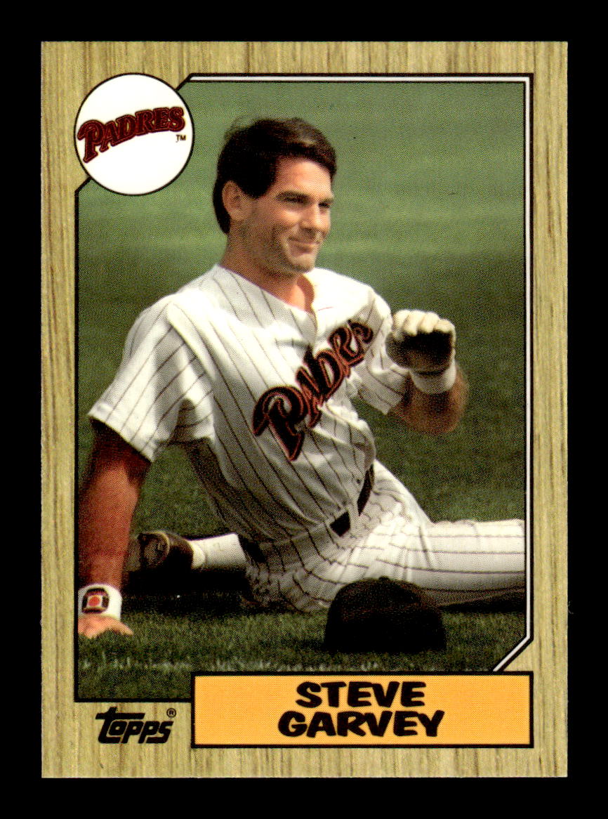 1987 Topps #100 Steve Garvey Collector's Edition Tiffany NM HOF-10003526