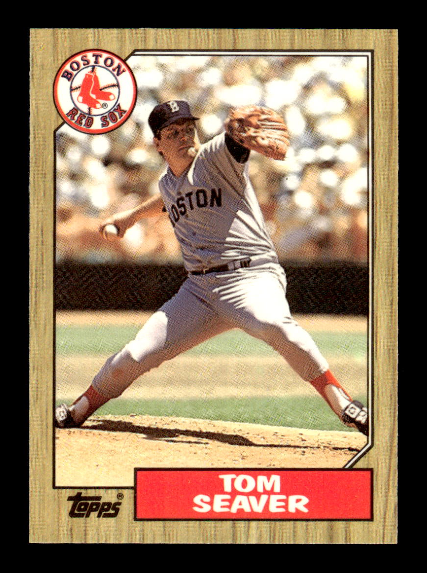 1987 Topps #425 Tom Seaver Collector's Edition Tiffany NM HOF-10003532