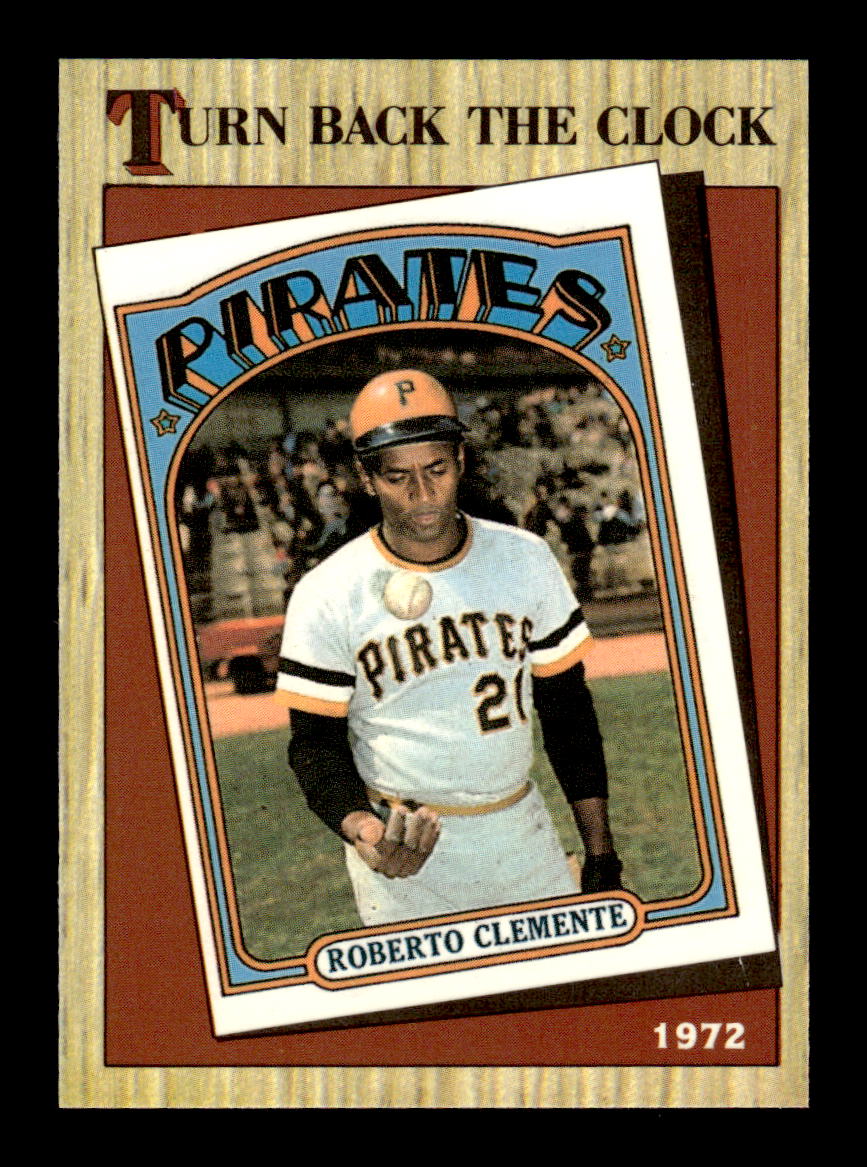 1987 Topps #313 Roberto Clemente Collector's Edition Tiffany NM HOF-10003535