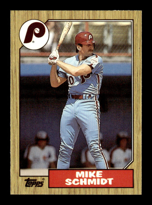 1987 Topps #430 Mike Schmidt Collector's Edition Tiffany NM HOF-10003542