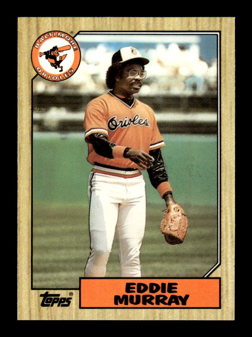 1987 Topps #120 Eddie Murray Collector's Edition Tiffany NM HOF-10003559