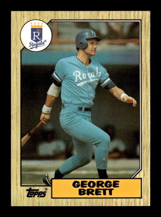 1987 Topps #400 George Brett Collector's Edition Tiffany NM HOF-10003561