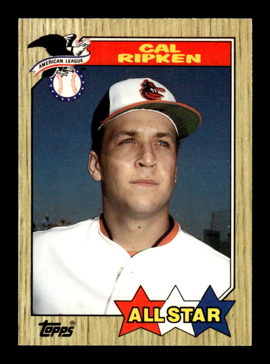 1987 Topps #609 Cal Ripken Collector's Edition Tiffany NM HOF-10003562