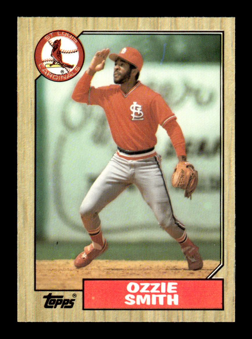1987 Topps #749 Ozzie Smith Collector's Edition Tiffany NM HOF-10003566