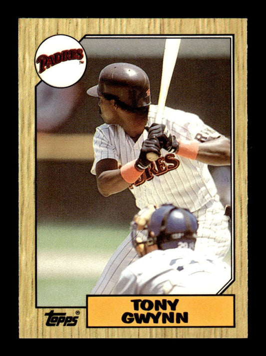 1987 Topps #530 Tony Gwynn Collector's Edition Tiffany NM HOF-10003569