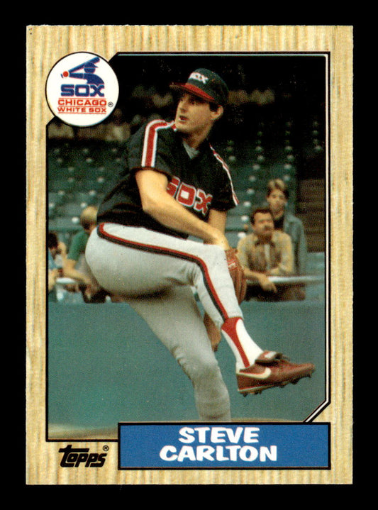 1987 Topps #718 Steve Carlton Collector's Edition Tiffany NM HOF-10003570