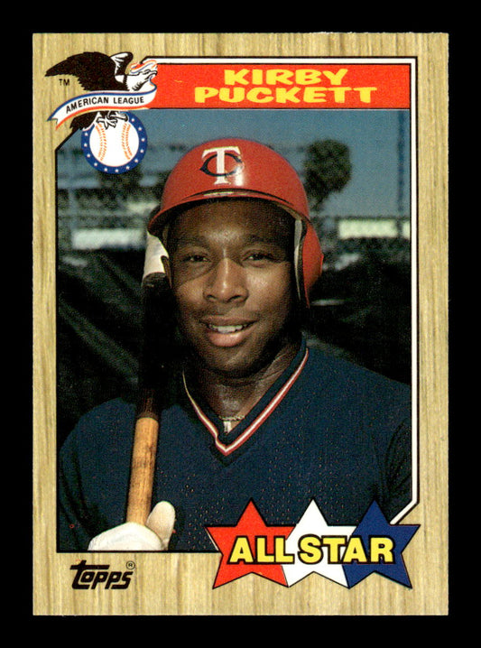 1987 Topps #611 Kirby Puckett Collector's Edition Tiffany NMHOF-10003571