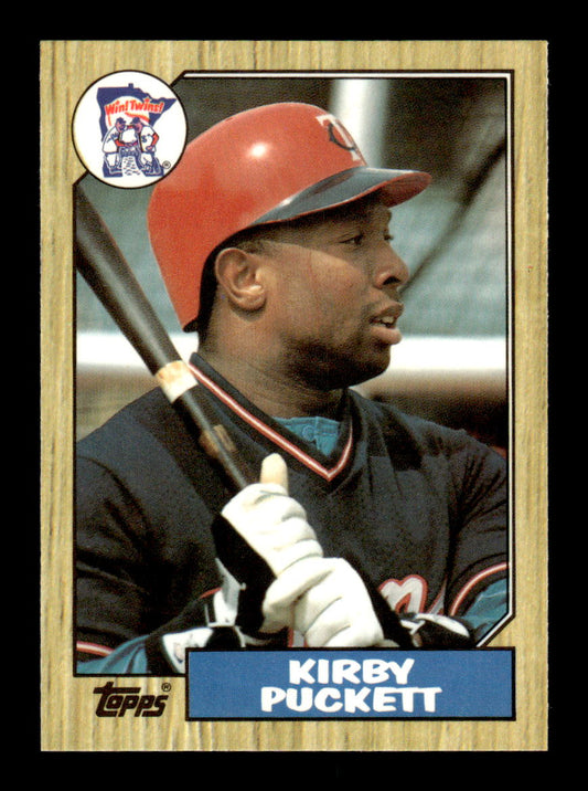 1987 Topps #450 Kirby Puckett Collector's Edition Tiffany NM HOF-10003572