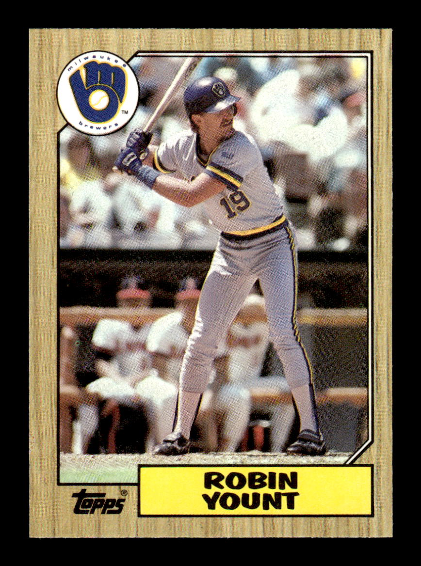 1987 Topps #773 Robin Yount Collector's Edition (Tiffany NM HOF-10003573
