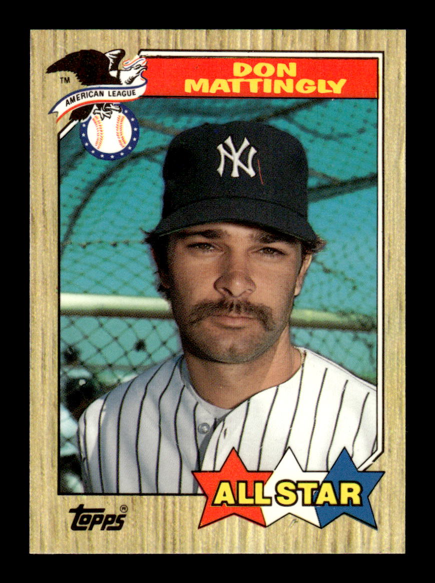 1987 Topps #606 Don Mattingly Collector's Edition Tiffany NM HOF-10003574