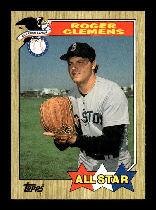 1987 Topps #614 Roger Clemens Collector's Edition Tiffany NM HOF-10003576