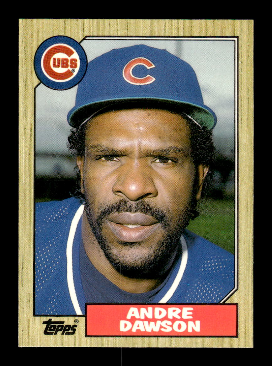 1987 Topps Traded #27T Andre Dawson Tiffany Near Mint or Better HOF-10003580