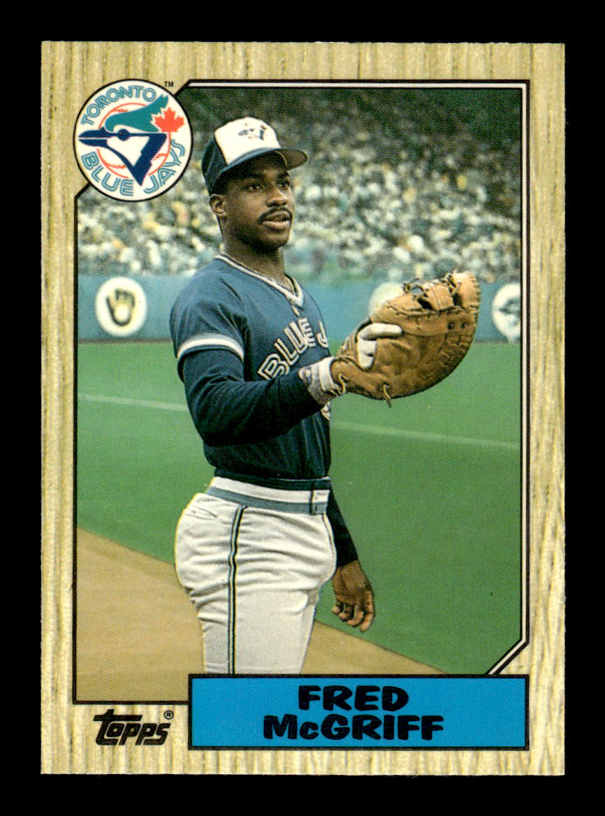 1987 Topps Traded #74T Fred McGriff Tiffany Near Mint or Better HOF-10003582