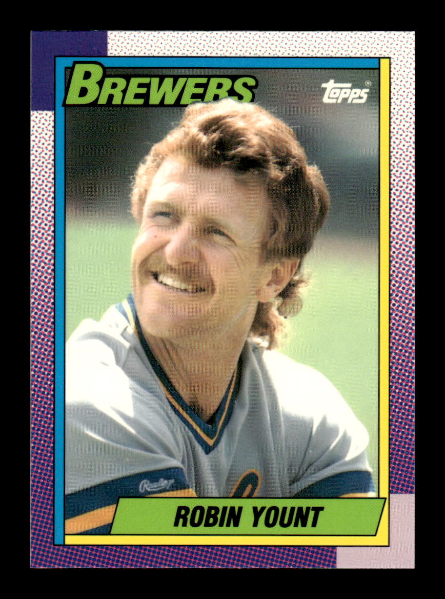 1990 Topps #290 Robin Yount Collector's Edition (Tiffany) Near Mint or Better HOF-10003676