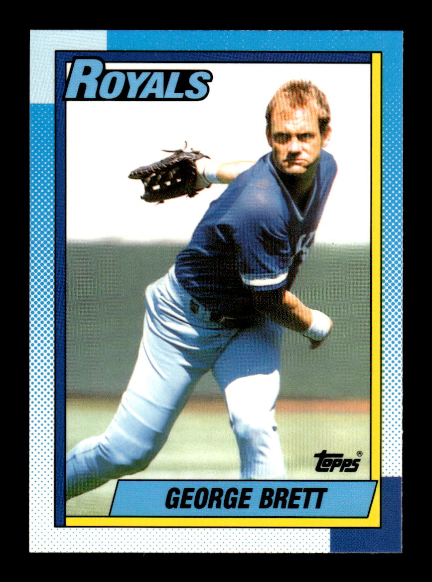 1990 Topps #60 George Brett Collector's Edition (Tiffany) Near Mint or Better HOF-10003677