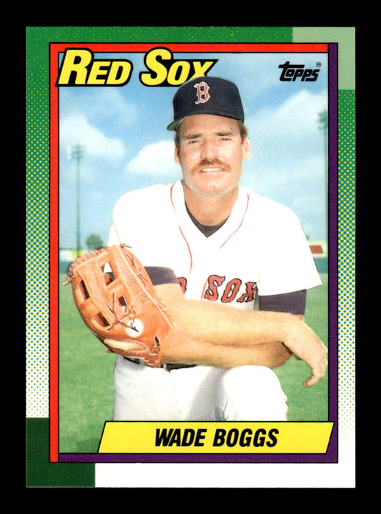 1990 Topps #760 Wade Boggs Collector's Edition (Tiffany) Near Mint or Better HOF-10003707