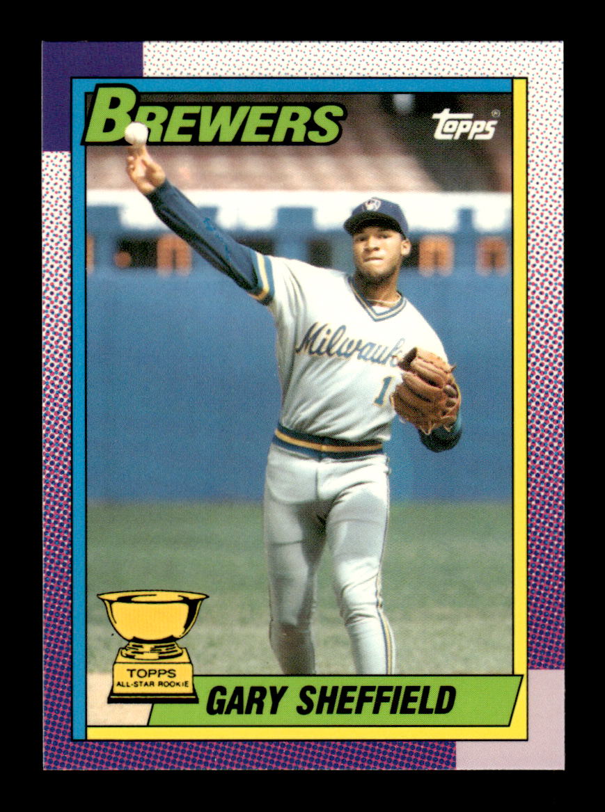 1990 Topps #718 Gary Sheffield Collector's Edition (Tiffany) Near Mint or Better HOF-10003711