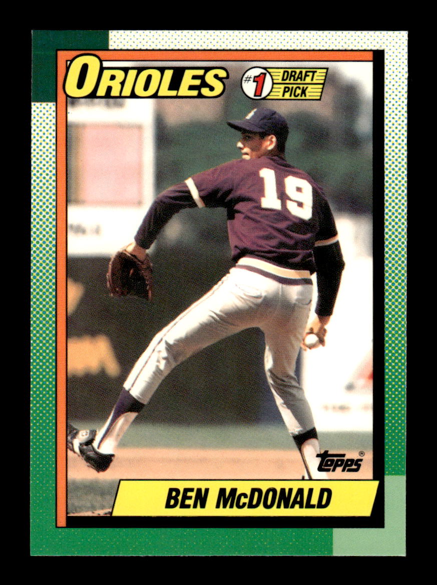 1990 Topps #774 Ben McDonald Collector's Edition (Tiffany) Near Mint or Better HOF-10003714