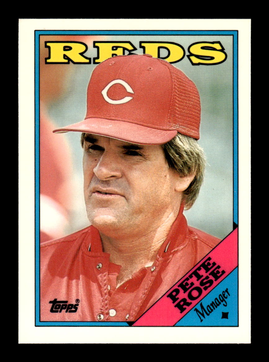 1988 Topps #475 Pete Rose Collector's Edition (Tiffany) Near Mint or Better HOF-10003728