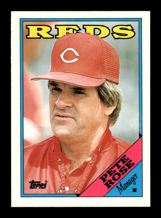 1988 Topps #475 Pete Rose Collector's Edition (Tiffany) Near Mint or Better HOF-10003730