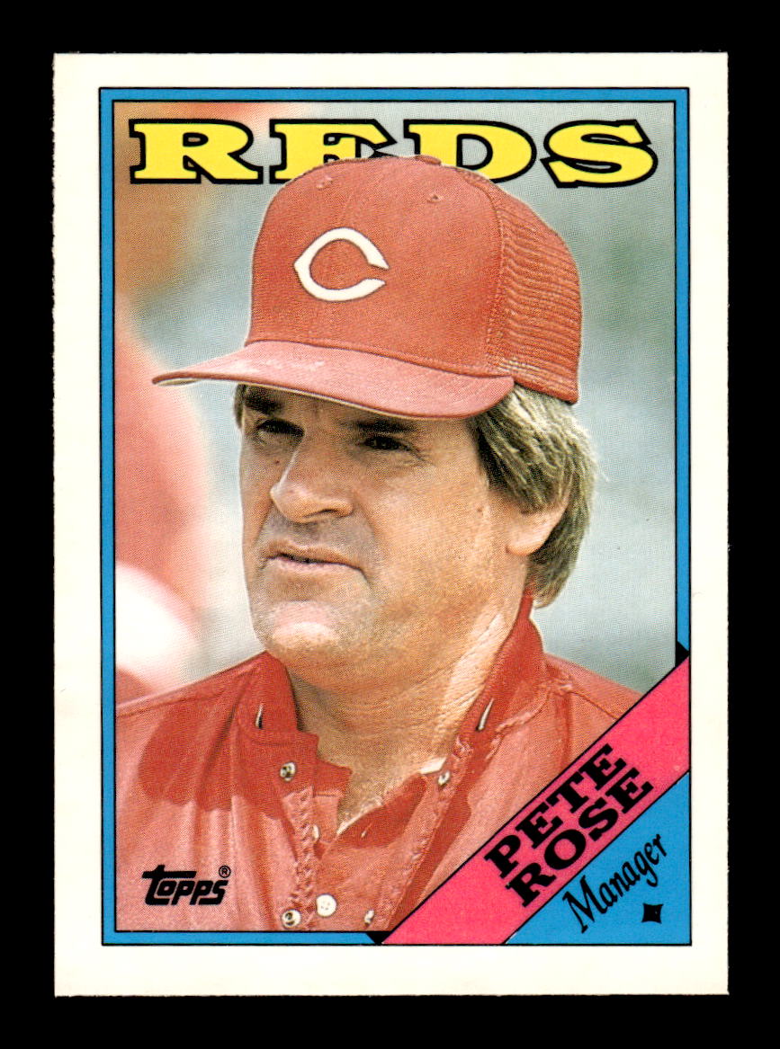1988 Topps #475 Pete Rose Collector's Edition (Tiffany) Excellent HOF-10003738
