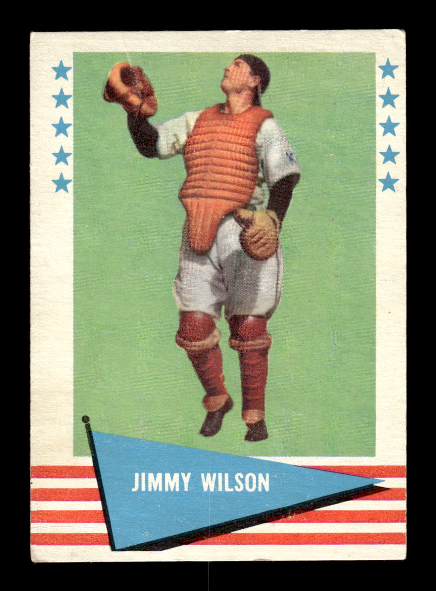 1961 Fleer Baseball Greats (F418-3) #88 Jimmie Wilson Very Good HOF-10003749
