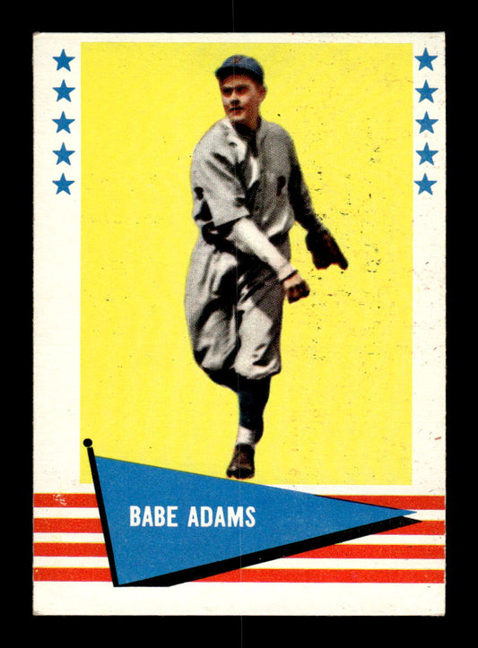 1961 Fleer Baseball Greats (F418-3) #90 Babe Adams Very Good HOF-10003750