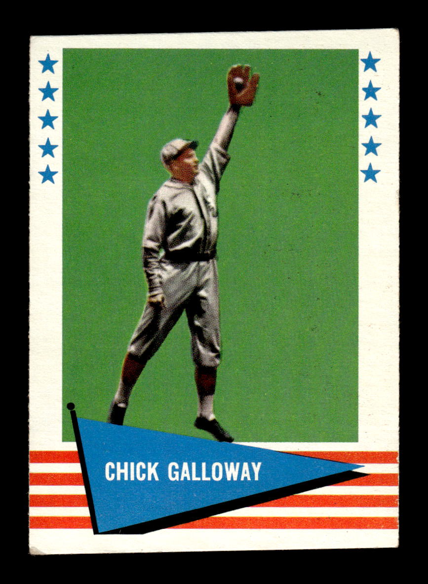 1961 Fleer Baseball Greats (F418-3) #108 Chick Galloway Very Good HOF-10003757