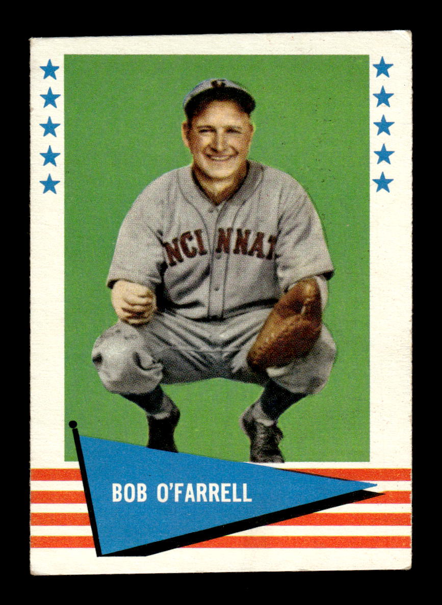1961 Fleer Baseball Greats (F418-3) #131 Bob O'Farrell Very Good HOF-10003765