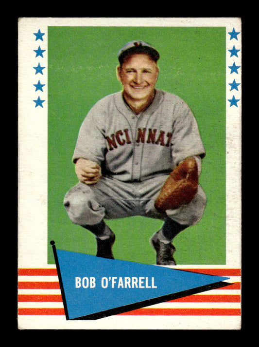 1961 Fleer Baseball Greats (F418-3) #131 Bob O'Farrell Very Good HOF-10003766