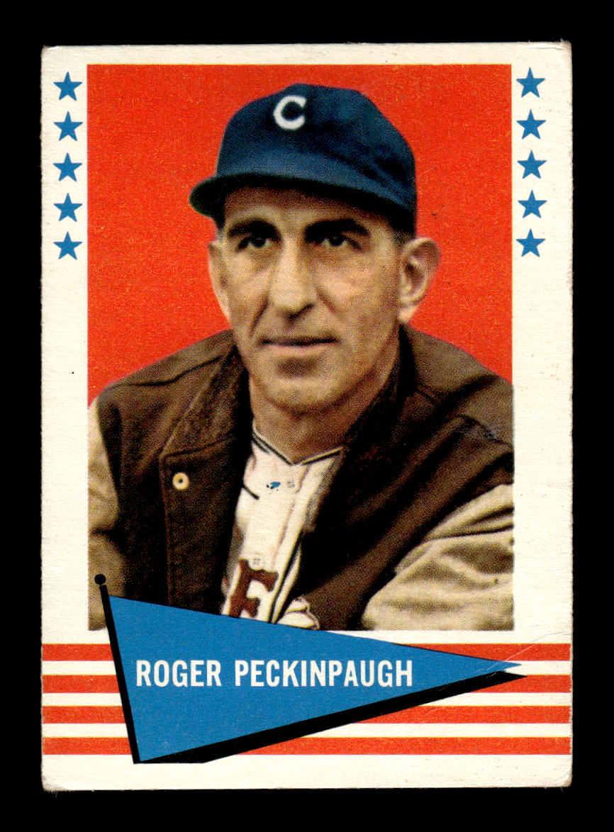 1961 Fleer Baseball Greats (F418-3) #132 Roger Peckinpaugh VG HOF-10003769