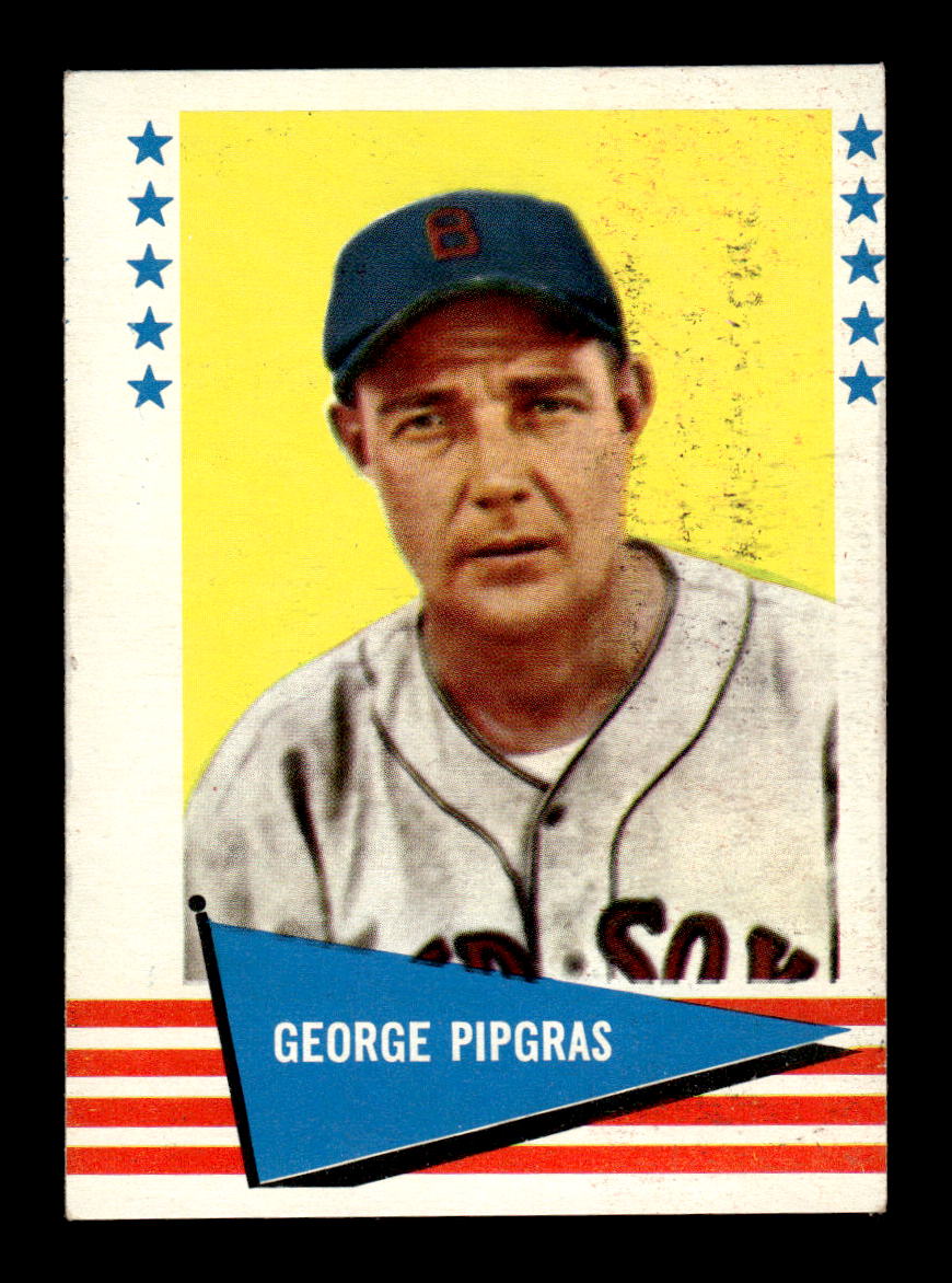 1961 Fleer Baseball Greats (F418-3) #134 George Pipgras Very Good HOF-10003771