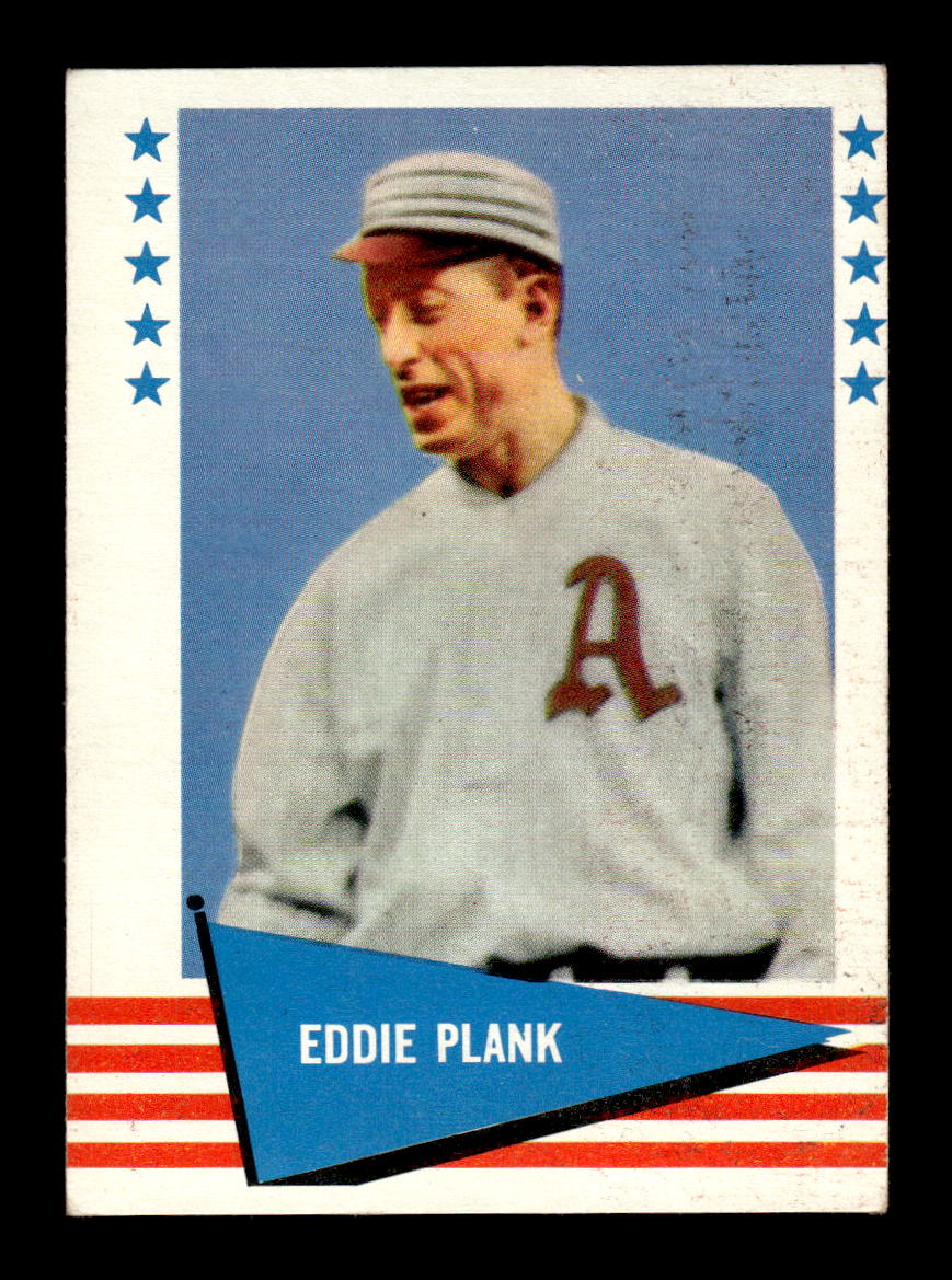 1961 Fleer Baseball Greats (F418-3) #135 Eddie Plank Very Good HOF-10003773