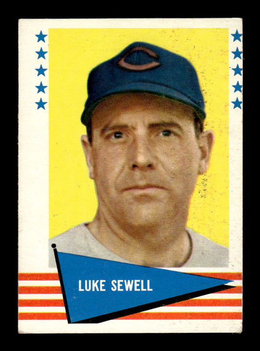 1961 Fleer Baseball Greats (F418-3) #138 Luke Sewell Very Good HOF-10003774