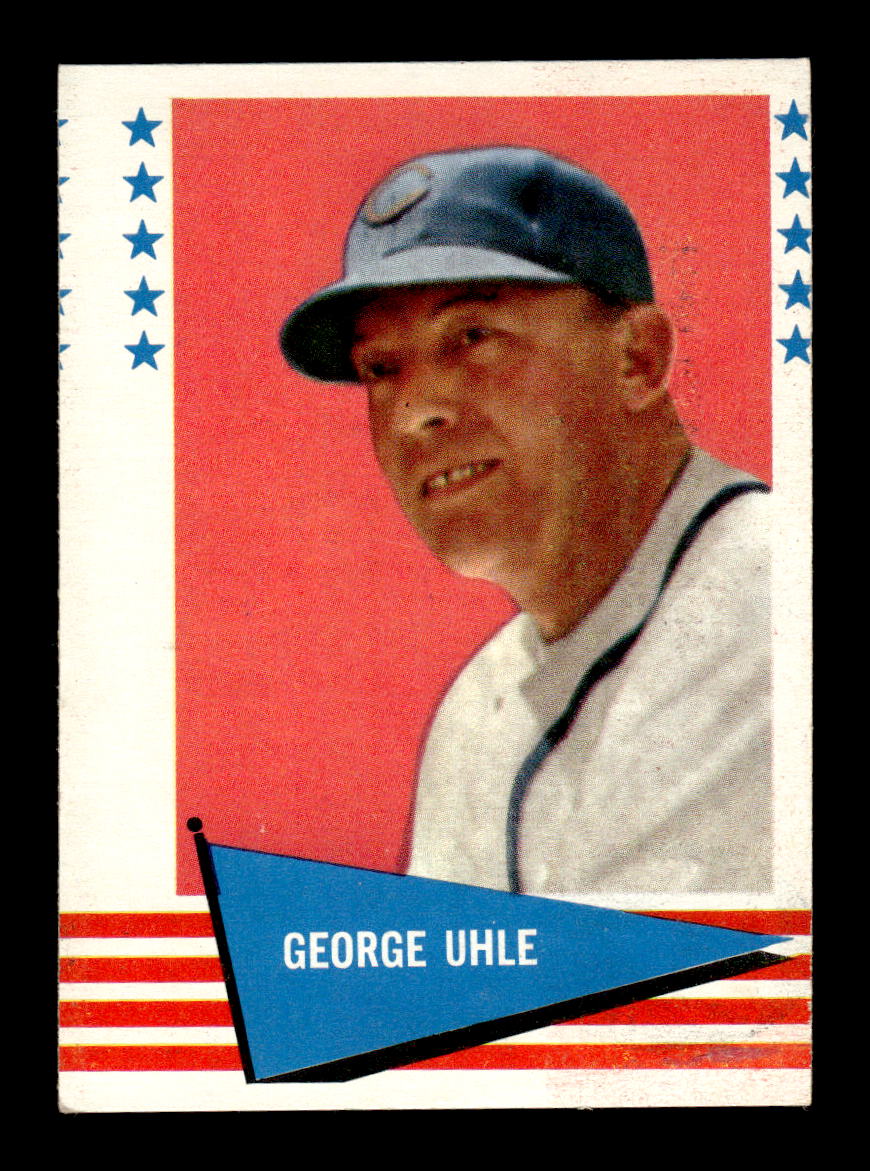 1961 Fleer Baseball Greats (F418-3) #146 George Uhle Very Good HOF-10003777