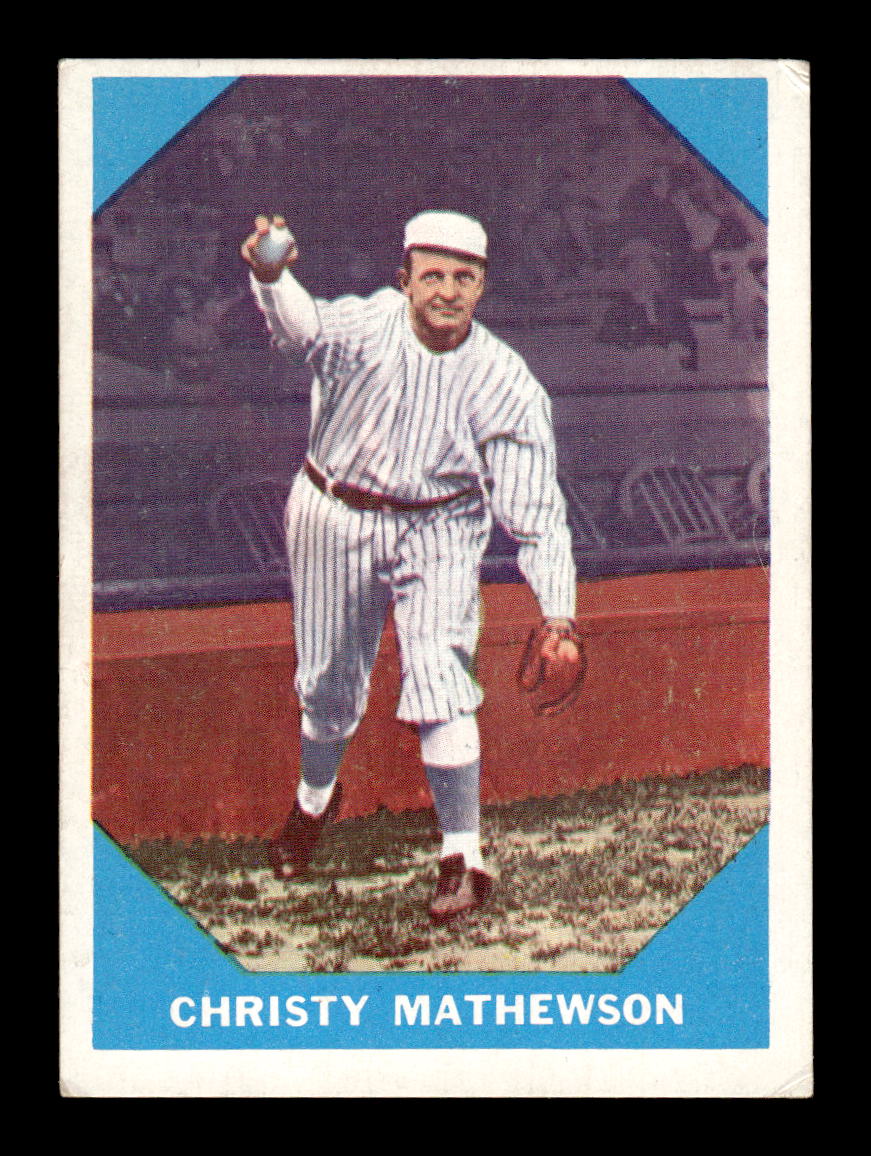 1960 Fleer Baseball Greats #2 Christy Mathewson Very Good HOF-10003779