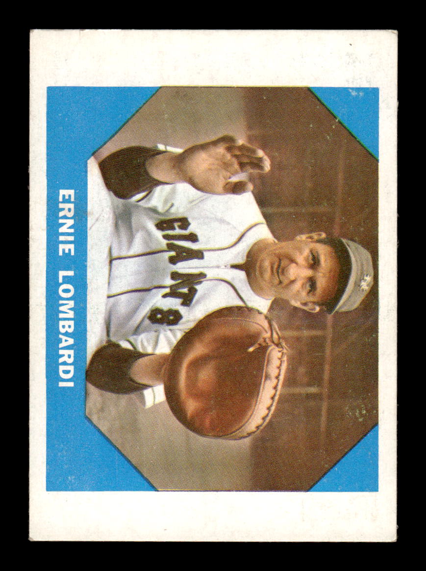1960 Fleer Baseball Greats #17 Ernie Lombardi Very Good HOF-10003783